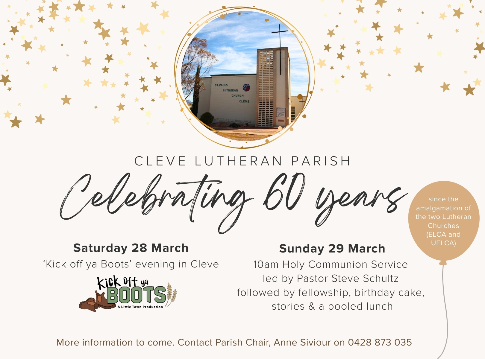 Cleve Lutheran Parish 60 years