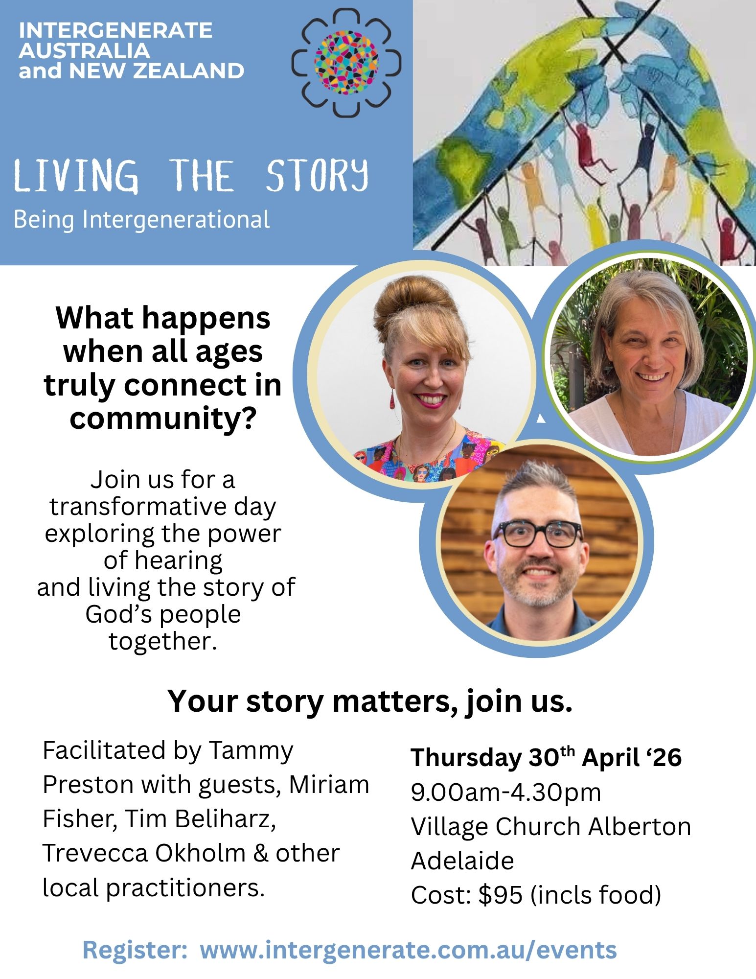 2026.04 Intergenerate Conference Adelaide flier