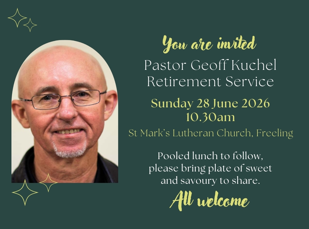 Geoff Kuchel Retirement Service