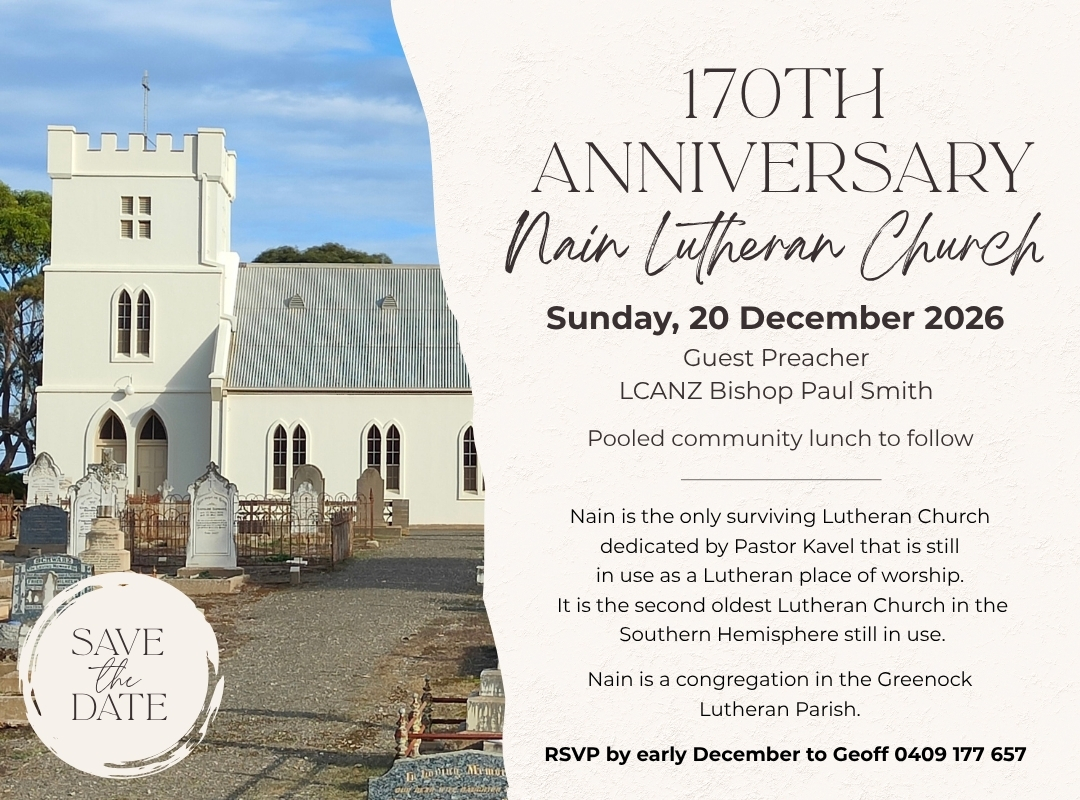 170th anniversary Nain Lutheran Church Updated