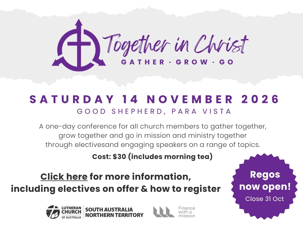 eNews Promotion Together in Christ Conference 2026